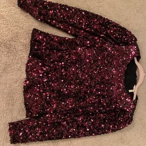 Rebecca Taylor sequins blouse…size small